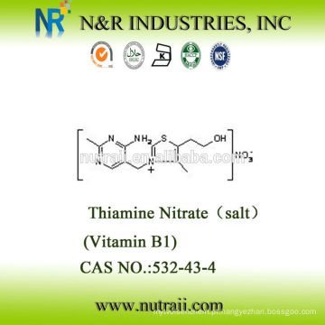 Boa qualidade Mononitrato de tiamina (VITAMINA B1)